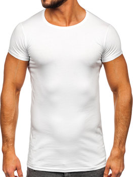 Biele pánske spodné tričko Bolf 9012 
