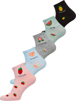 Dámske ponožky-mix farieb Bolf NY0032-5P 5 PACK