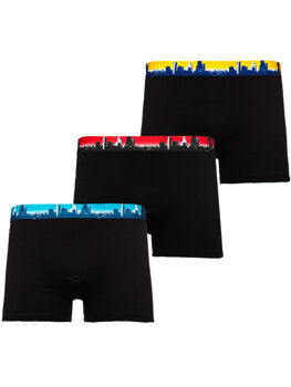 Pánske boxerky v 3 rôznych farbách Bolf 1BE755-3P 3 PACK