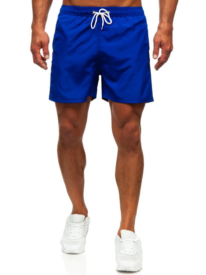 Pánske kúpacie šortky v kráľovskej modrej farbe Bolf XL019