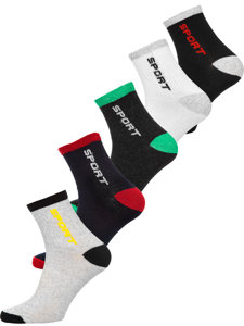 Pánske ponožky-mix farieb Bolf SL3-5P 5 PACK